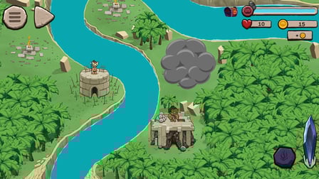 Savage Defenders - Screenshot 1