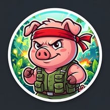 Rambo Pig: Survival