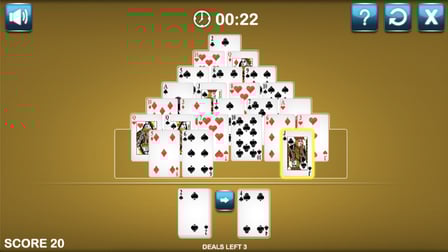 Pyramid Solitaire Classic - Screenshot 2