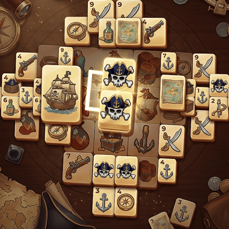 Pirates Tiles Challenge - Word Games puzzle game thumbnail