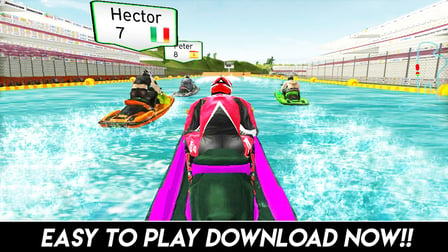 Jet Ski Boat Champion Ship Race : Xtreme Boat Racing