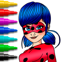 Ladybug Coloring for Kids
