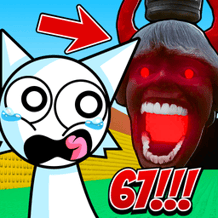 SCP 67: Sprunki Obby Escape - Don't Get Caught