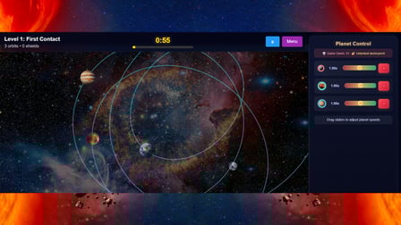 Orbital Chaos - Screenshot 1