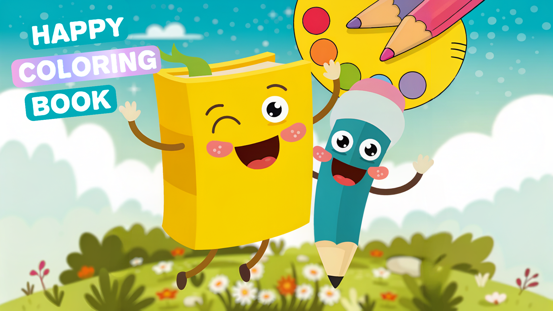 Happy Coloring Book — play on 𝐏𝐥𝐚𝐲𝐠𝐚𝐦𝐚 (by Renato Duchini