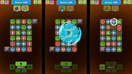 Merge-2048 - Screenshot 2