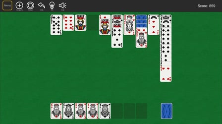 Spider and Joker Solitaire (1, 2, 4 suits) - Screenshot 4