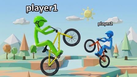 Wheelie Bike For 2 Players