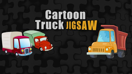 Cartoon Truck Jigsaw