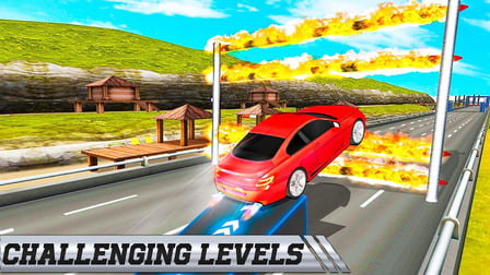 Marvelous Hot Wheels : Stunt Car Racing Game