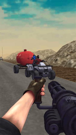 Road Chase: Shooter Realistic Guns - Screenshot 10