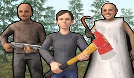 Schoolboy and Granny 2: Survival in the Forest