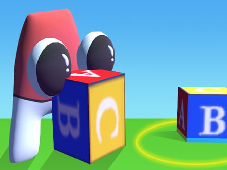 Alphabet Room Maze 3D