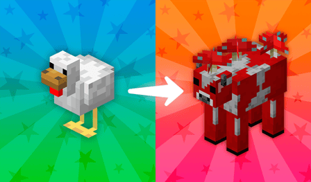 Merge Cubic Mobs: Evolution!