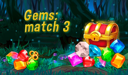 Gems: match 3