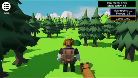 Obbi: A walk through the forest - Screenshot 1