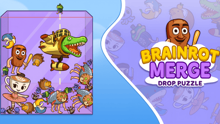 Brainrot Merge: Drop Puzzle