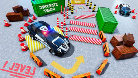 Police Car Parking Mania Car Driving Games