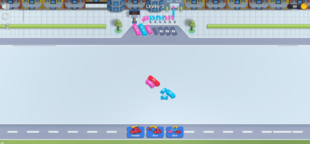 Merge Bus Sort: 2048! - Screenshot 1