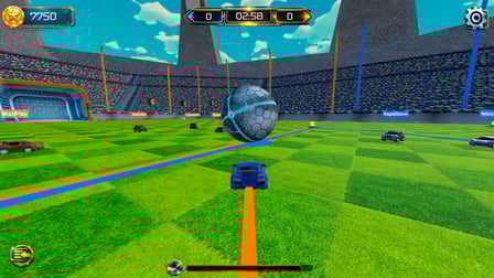 Turbo Cars: Football 3D - Screenshot 2