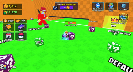 Shrink For Brainrots and Lucky Blocks - Screenshot 4