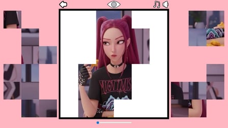 K-Pop Demon Hunters Puzzles: Rumi Huntrix - Screenshot 3