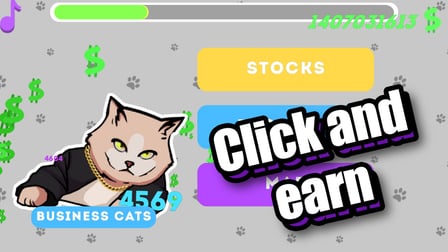 Business cats: Buy more expensive and sell cheaper - Screenshot 1