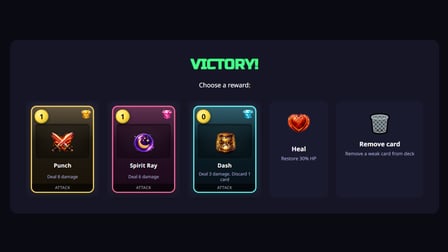 Demon Hunters: Card Battle - Tangkapan layar 2