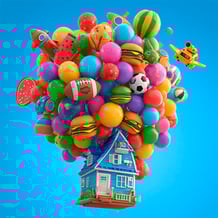 Merge 3D - Match 3 Balloons!