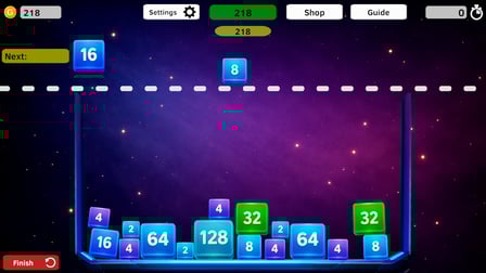 2048 Merge Plite - Screenshot 1