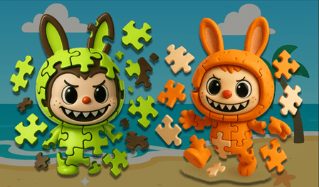 Labubu or Lafufu? Puzzles