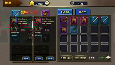 Sword Master: Legend of the Blade - Screenshot 3