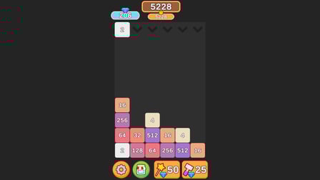 Merge blocks: 2048 Infinite - Screenshot 1