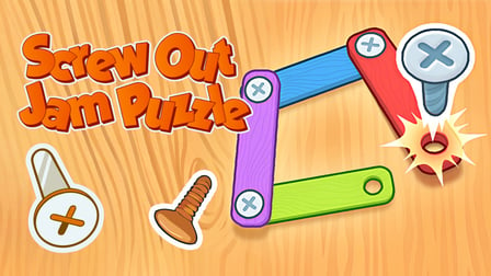 Screw Out Jam Puzzle