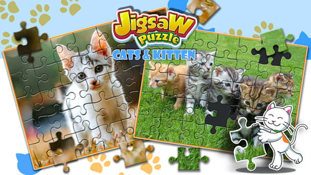 Jigsaw Puzzle Cats & Kitten