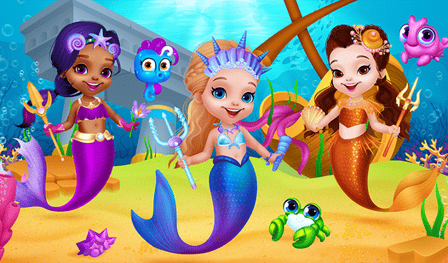 Cute Mermaid Dress Up