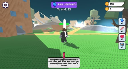 Obby Brainrot: Escape from Natural Disasters - Screenshot 4