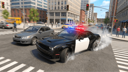 City Police Car Chase Game