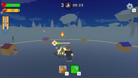 99 nights. Winter is coming - Screenshot 1