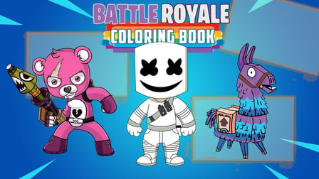 Battle Royale Coloring Book