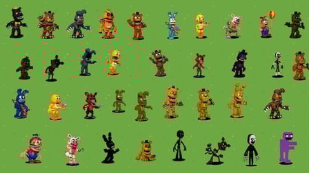 Fnaff Battle: Collect All the Animatronics and Win - Screenshot 5
