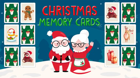 Christmas Memory Cards