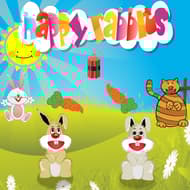 Happy Rabbits
