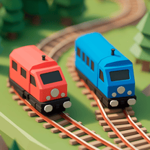 Railway Riddles: Train Path Puzzle - Choo-choo!