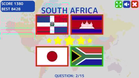 Flags Maniac - Screenshot 2