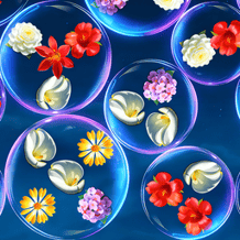 Flower Bubble: Merge & Match