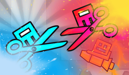 Fire vs. Ice in Geometry Mod! Sandbox!