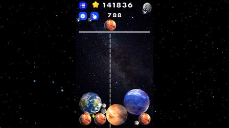 Planetarium merge: Match the planets - Screenshot 2