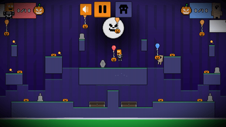 Graveyard Wars - Two player - Screenshot 1