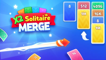 X2 Solitaire Merge: 2048 Cards